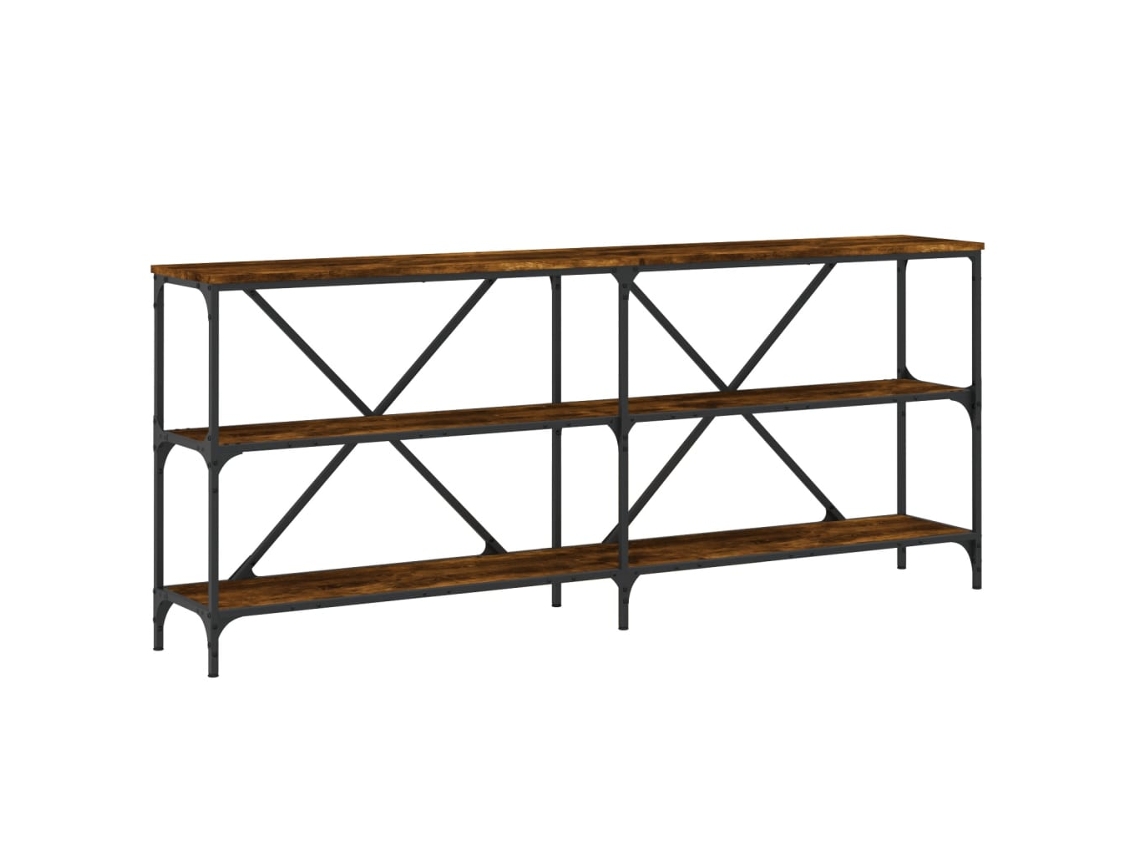 Mesa Consola VIDAXL Marrón Madera contrachapada (180x30x75 cm)