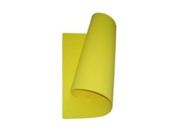 Placa de Cor Musgami 50x65 cm 2mm espessura Amarelo