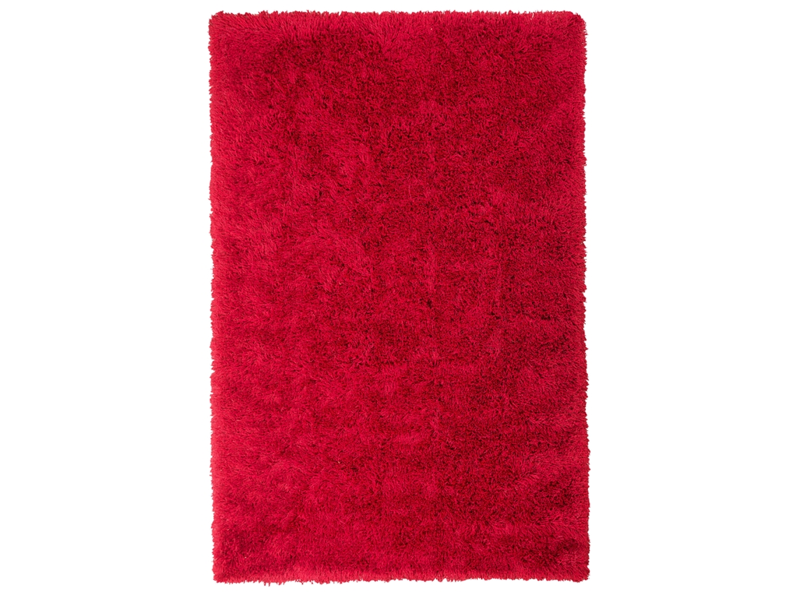 Alfombra BELIANI Cide de Poliéster Rojo 200x300