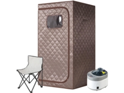 Kit De Sauna Portátil, Conjunto De Vapor De Cuerpo Completo, Olla Grande De 4 Litros, Spa Para Una Persona, Con