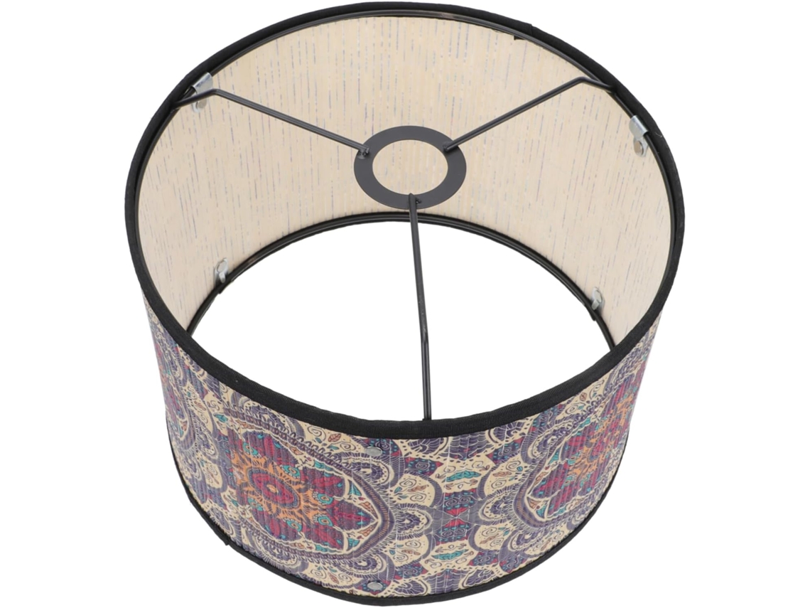 Lámpara De Techo Decorativa Con Estampado Étnico Creativo Para Dormitorio, Estilo Bambú.