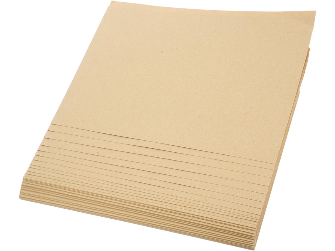 Papel Kraft Grueso, Papel Kraft Hecho A Mano Para Dibujar, Escribir Y Proyectos De Bricolaje Versátiles.
