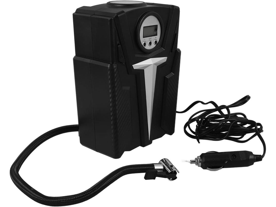 Bomba de aire portátil Topbathy de 12 V con pantalla digital