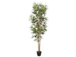 Árbol De Bambú Artificial Con 1104 Hojas Verde 180 Cm