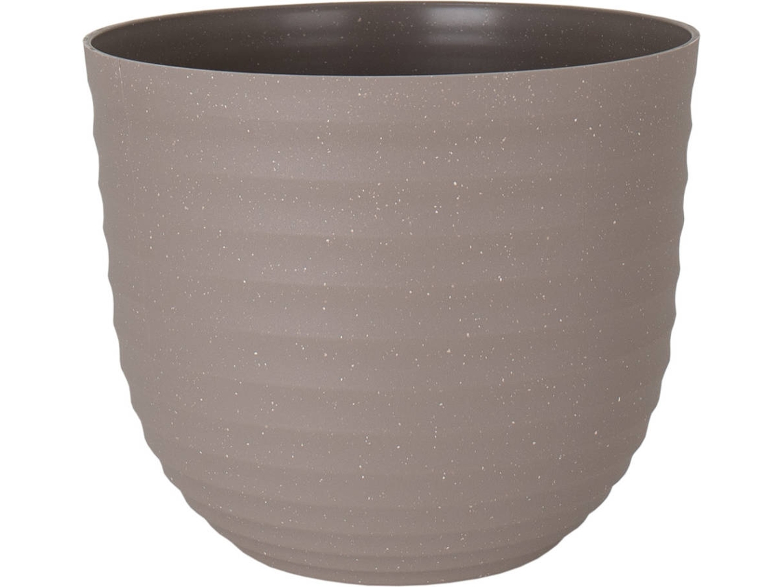 Vaso ARTEVASI Waves (33.2x40x40cm - Marrón)