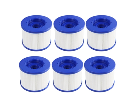 Filtro de piscina, paquete doble, tubo caliente de repuesto, Spa de ondas saludables para agua, tela no tejida PET de 104mm, Compatible con Clever Spa