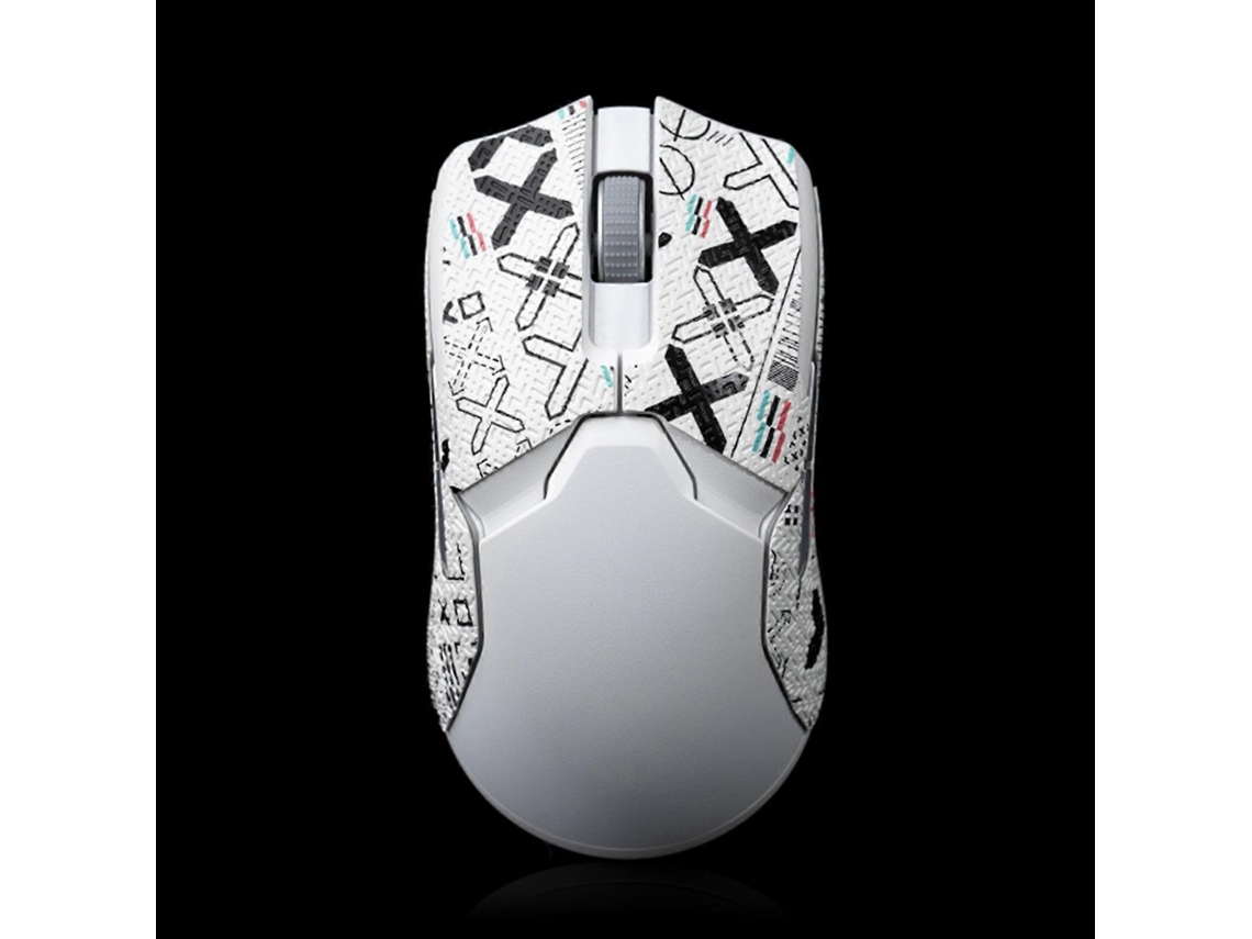 Adhesivo antideslizante para ratón gaming, cinta de agarre que absorbe el sudor, para alfombrilla gaming Viper8k, silicona fina. Chennnls