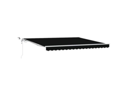 Maison Exclusive - Tela De Toldo Negro 400 X 300 Cm Poliéster