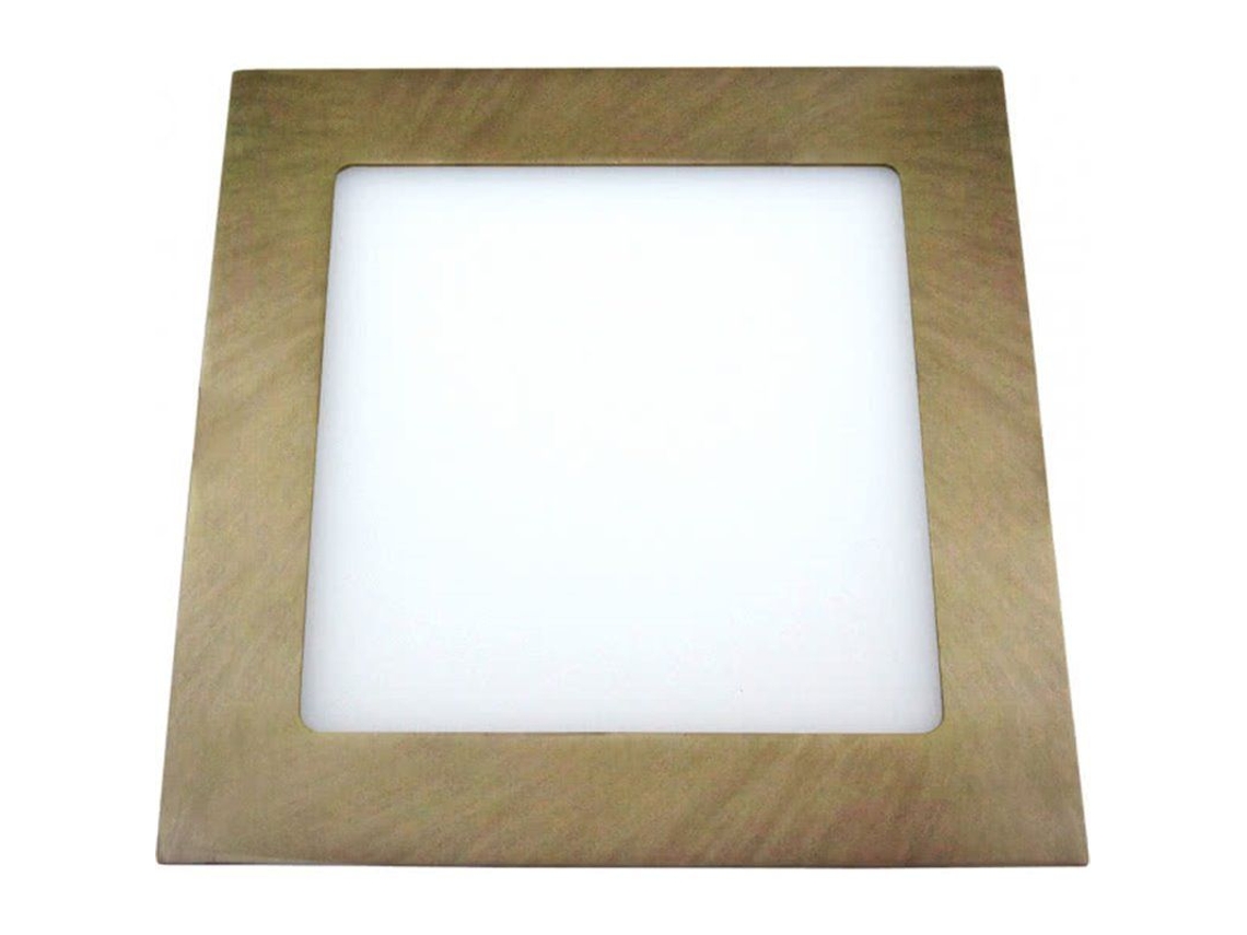 FAB 069180514 Downlight 5w 6500k Cuadrado Agamenon 450lm Cuero 9x9 FABRILAMP