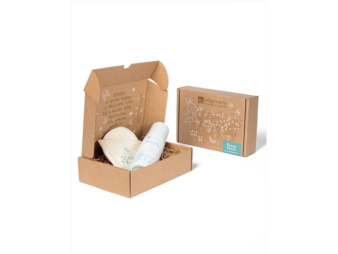 Kit Facial Facial LA SAPONARIA Mousse + Toallas + Caja (150 ml )