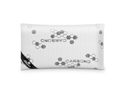 Almohada Copos Viscoelástica NALUI Carbono (Firmeza Media - Blanco - 70x38 cm)