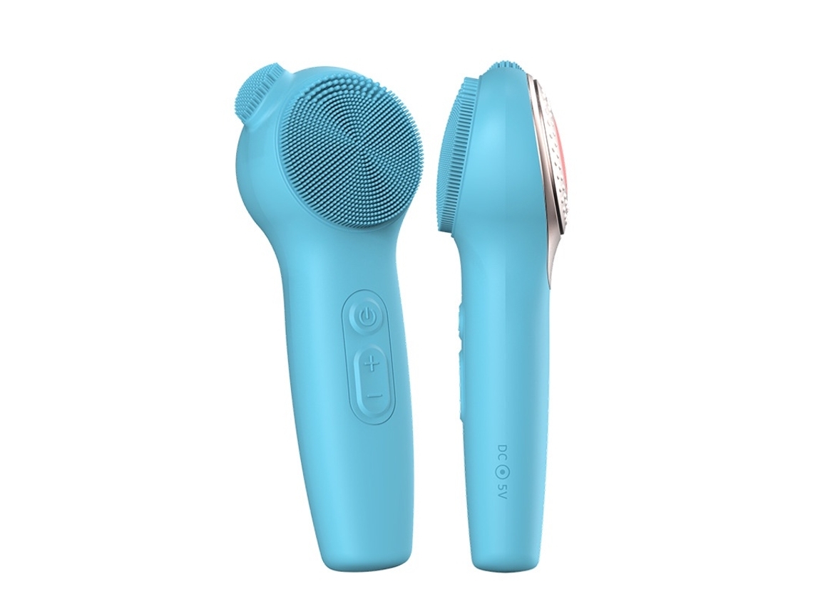 Cepillo de limpieza facial de silicona, cepillo de limpieza facial eléctrico con vibración sónica para hombres y mujeres, cepillos Yemaesre