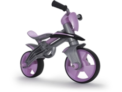 Bicicleta INJUSA Jumper Balance Bike con Casco Rosa (Edad Mínima: 2 años - 76 x 43 x 55 cm)