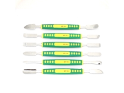 Juego De 6 Espátulas Metálicas De Doble Punta Para Desmontar Teléfonos Móviles Y Pequeños Electrodomésticos.