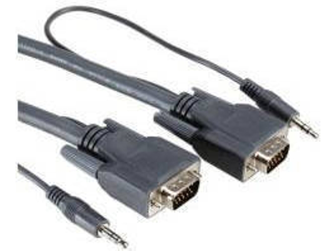 Cable de Vídeo NILOX (VGA - 10 m - Negro)