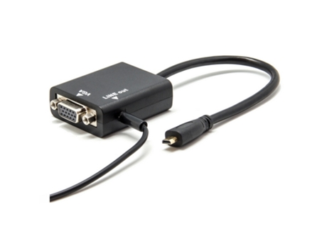 Adaptador Micro HDMI para VGA con Audio
