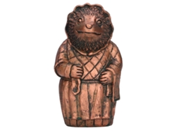 Estatua de jardín para armar, con forma adorable, hecha de resina.