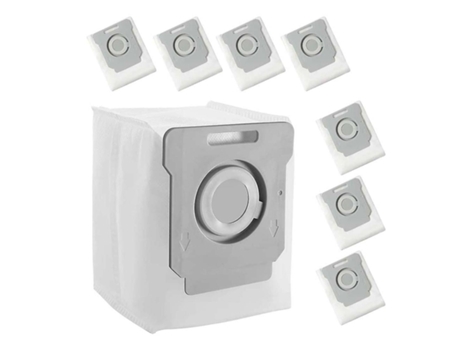 Pacote com 8 sacos de vácuo de substituição compatível para irobot roomba i3,i4,i6