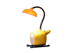 2026-lámpara De Escritorio Led Infantil Con Forma De Avión Cute Recargable Plegable Luz Amarilla Protectora De Ojos