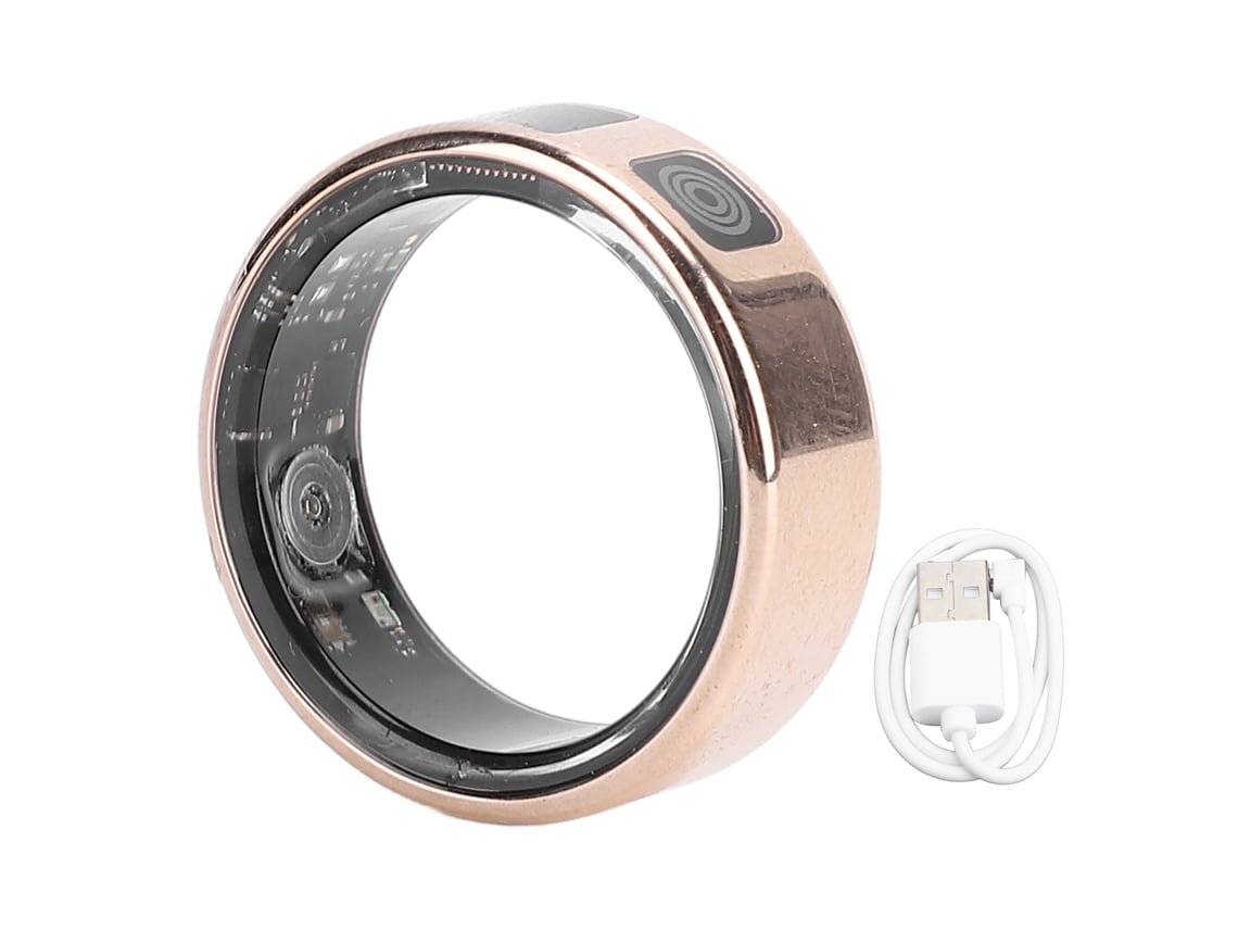 Anillo Inteligente (pantalla Táctil, Múltiples Modos Deportivos) Rastreador De Salud Y Fitness Resistente Al Agua