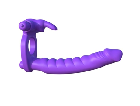 Vibrador 'Rabbit' FANTASY C-RINGZ Doble (Silicona)