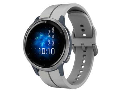 Correa de reloj inteligente para Garmin Venu 2 Loop de silicona de 22 mm (gris)