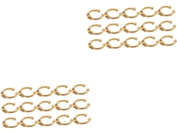 Juego de 30 anillos para trenzas, joyas para el cabello, pinzas decorativas y elegantes accesorios para el cabello.