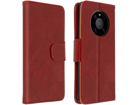 Carcasa Huawei Mate 40 Pro Plus AVIZAR Función de Soporte Rojo