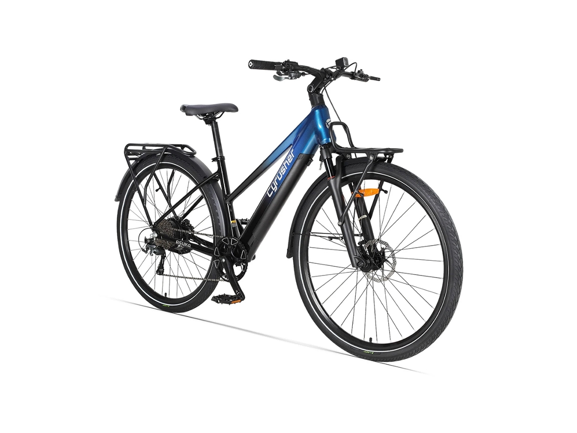Bicicleta eléctrica de trekking Asuka de 36 V, 14 Ah, 250 W, 50 Nm