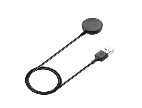 Cargador de reloj magnético con interfaz USB para Samsung Galaxy Watch 6 (negro)