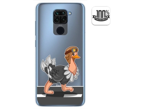 Carcasa Xiaomi Redmi Note 9 TUMUNDOSMARTPHONE Avestruz Multicolor