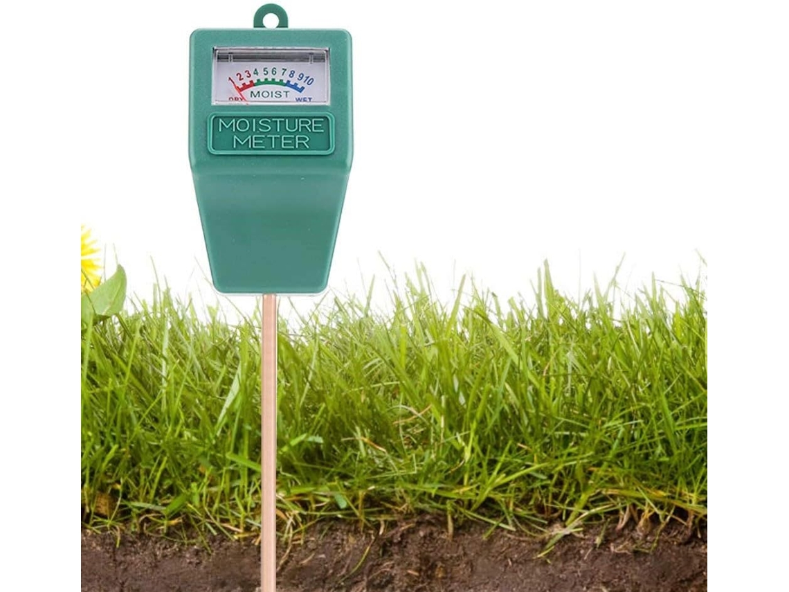 Medidor de humedad del suelo, sensor higrómetro para jardín, monitor de agua para plantas de interior y exterior, granja, césped
