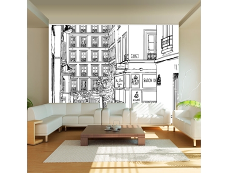 Papel de Pared ARTGEIST Une promenade Á travers les rues parisiennes (350x270)