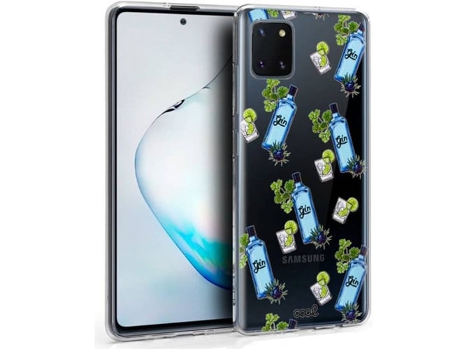 Carcasa Samsung Galaxy Note 10 Lite COOL Clear Azul