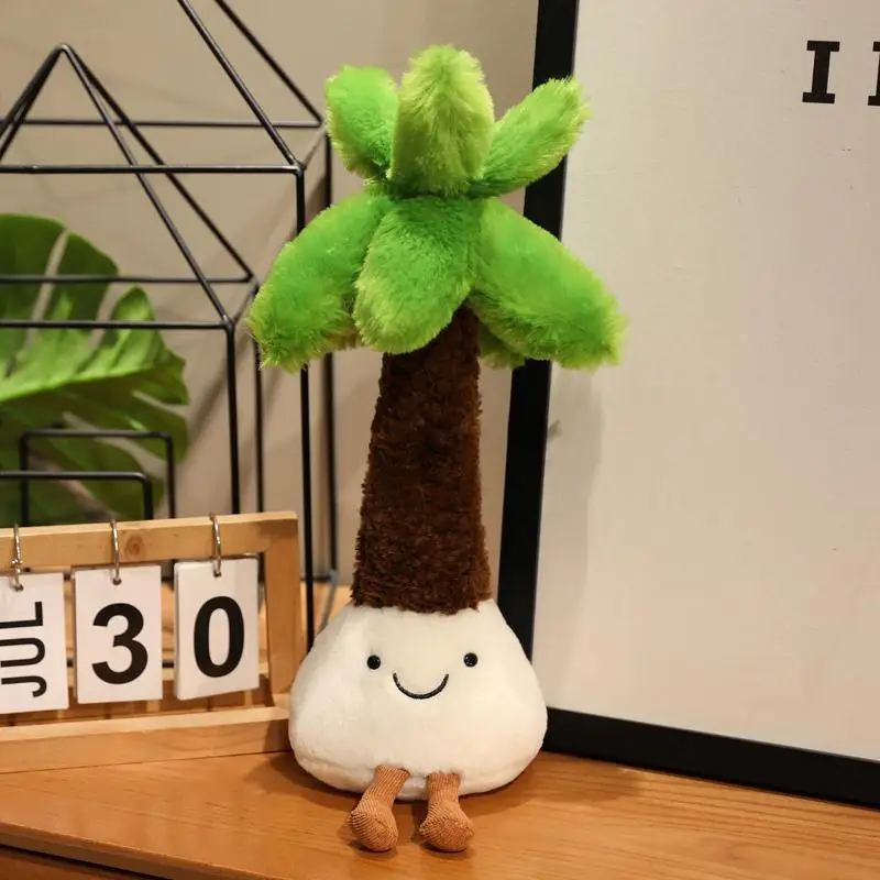 (30 Cm) Peluche De Dibujos Animados De Coral, Coco Y Limón