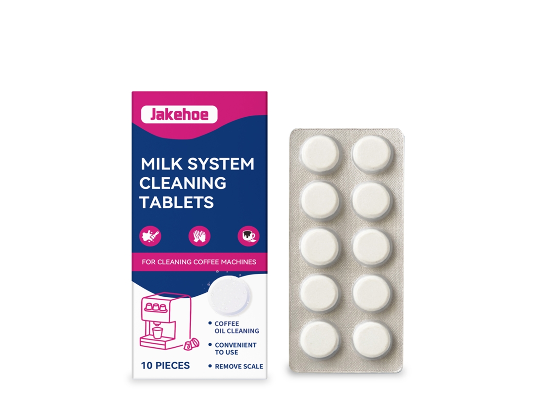 Pastillas limpiadoras del sistema lácteo