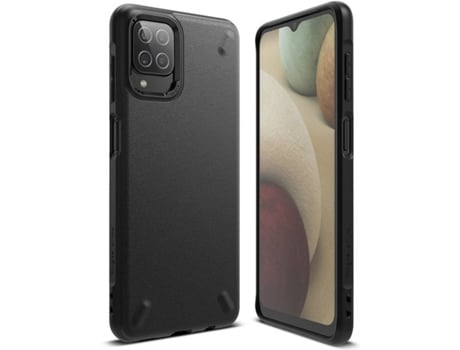 Carcasa Samsung Galaxy A12 RINGKE Negro