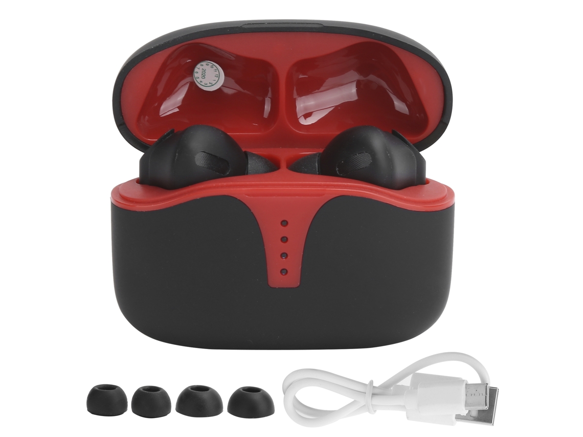 Fone De Ouvido Bluetooth M20 Preto Com Redução De Ruído Ativa Ans Controle Táctil Inteligente Sem Fio