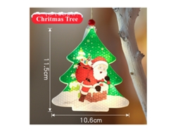 Luces navideñas LED decorativas Luces colgantes 3D novedosas KH2023