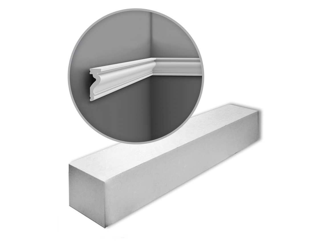 Moldura ORAC Decor Dx174-2300-Box Moldura marco de puertas 24 piezas