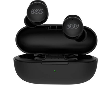 Auriculares Bluetooth True Wireless QCY T17 TWS (In Ear - Micrófono - Blanco)