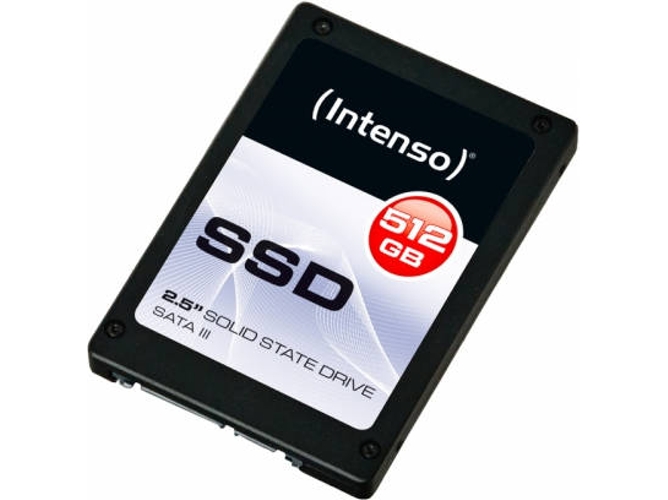 Disco SSD Interno INTENSO 3812450 (512 GB - SATA - 520 MB/s)