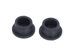 2 Fundas De Goma Negras Para Escaleras De Piscina, Accesorio De Repuesto De Seguridad Y Protección.