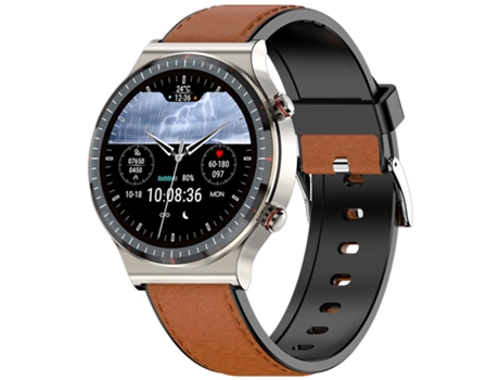 Smartwatch deportivo, pantalla HD de 1,3 pulgadas, 30 días en espera, plateado CHRONUS