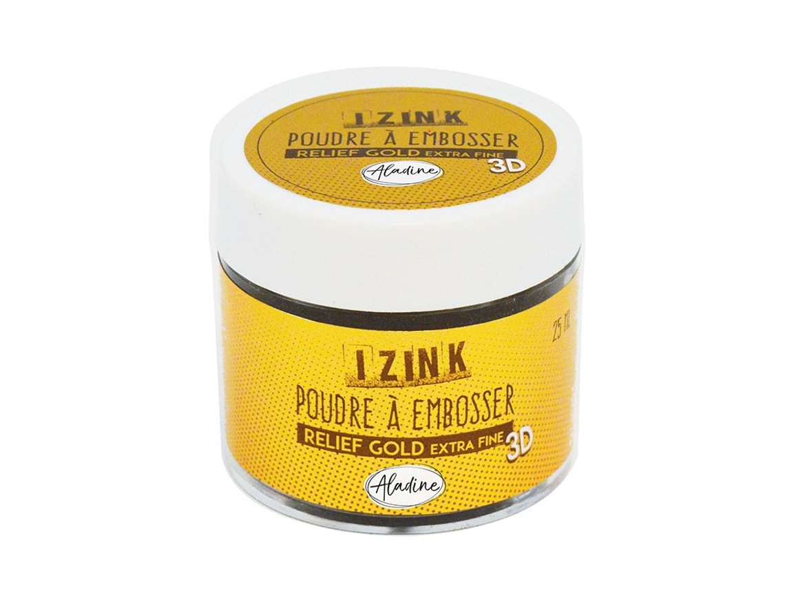 Polvo de estampación oro extrafino - 25 ml