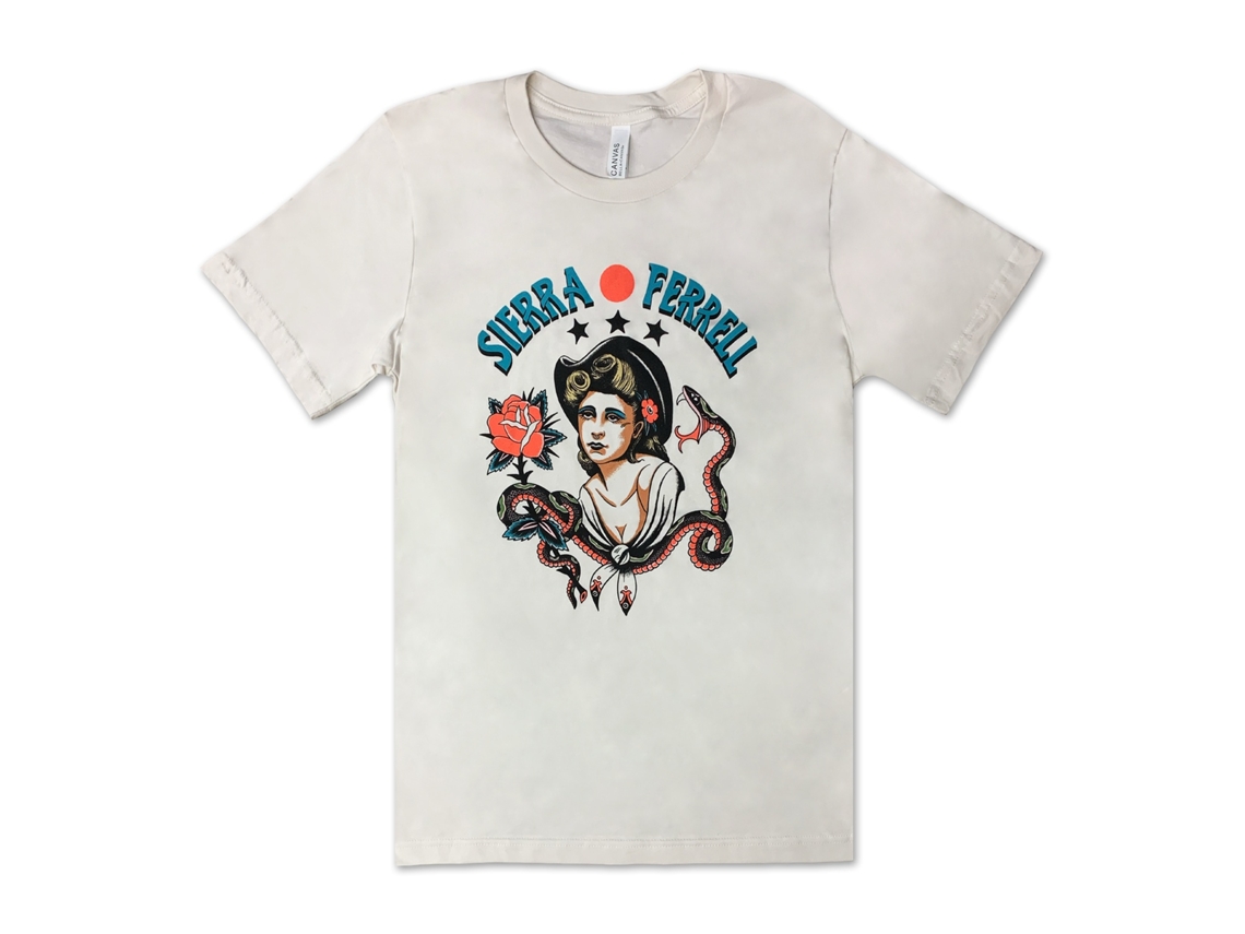 Camiseta unisex para adultos Sierra Ferrell Pin Up Rockinstone, la más vendida. Talla: S
