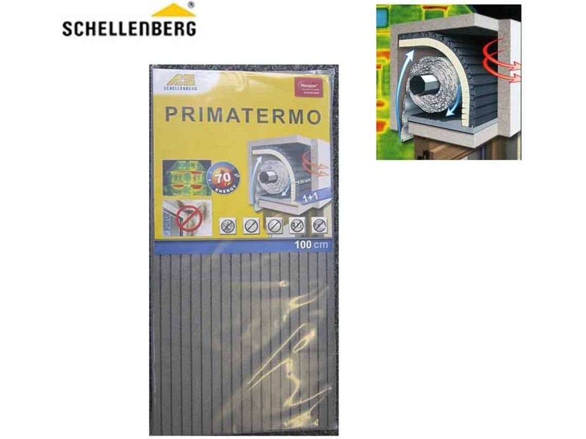 Aislamiento para Caja de Persianas SCHELLENBERG 1000X500X25Mm