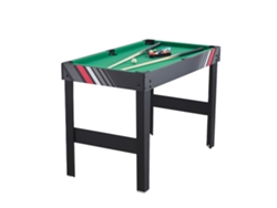 Mesa de hockey de aire 4 en 1 Succebuy, mesa de juego combinada, futbolín, ping pong y billar, 48 pulgadas