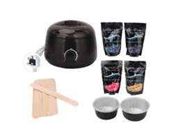 Kit De Depilación Con Calentador De Cera, Barras Y Recipiente Para Depilación.