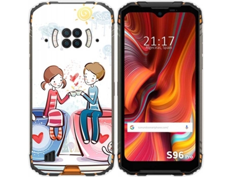 Carcasa Doogee S96 Pro TUMUNDOSMARTPHONE Café Multicolor